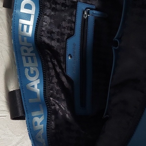 Karl Lagerfeld Denim Totebag/Large Purse - Picture 3 of 3